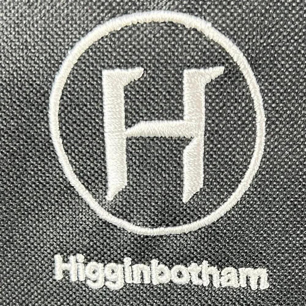 Higginbotham Port Authority‎ Contrast Honeycomb Backpack Black & Gray